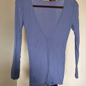 COPY - Free People Low Back long-Sleeve Shirt